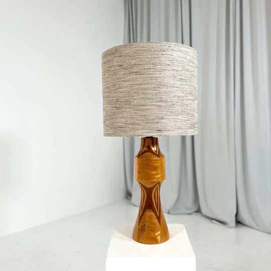 Bordslampa med Intarsia