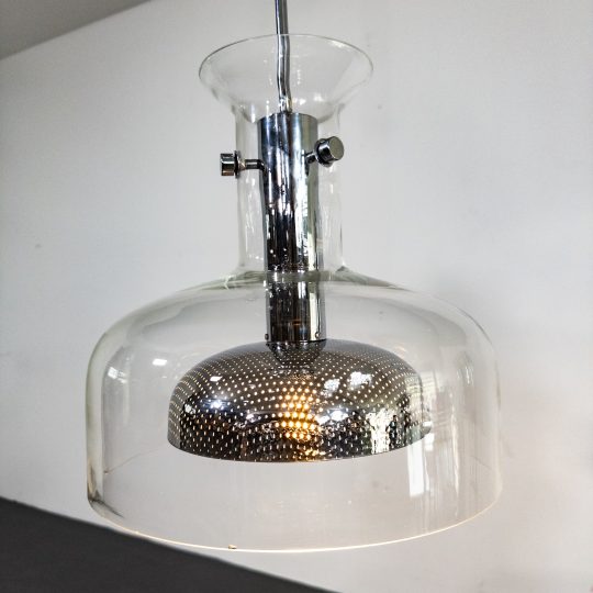 Ateljé Lyktan – “Crystal” taklampa, 1970-tal