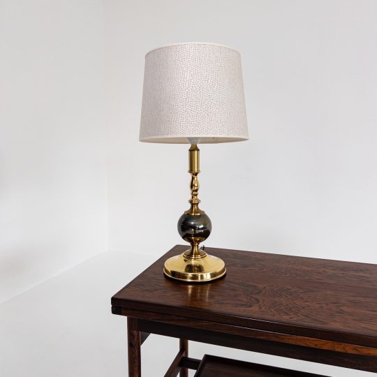 Bordslampa i mässing 1970-tal