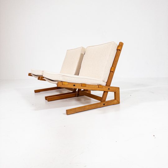 Jaktstolar / loungefåtöljer Jan Erik Lindgren – modell “Snurre”, Sørlie Møbler, Norge 1975