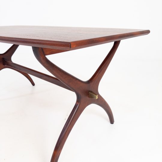 Soffbord i mahogny, 1950-tal