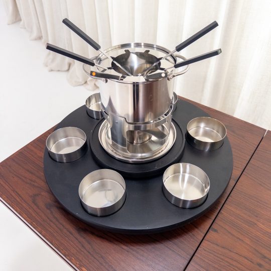 Arne Jacobsen Fondueset för Stelton 1960/70-tal