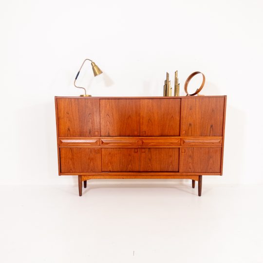 Johannes Andersen – sideboard/highboard i teak, 1960-tal