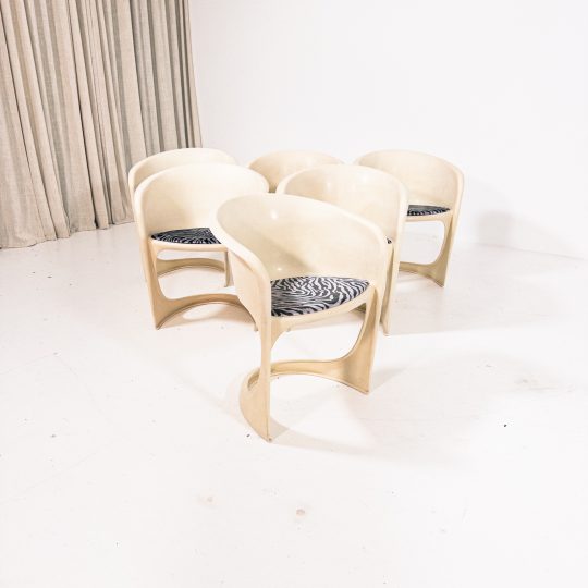 Steen Østergaard för Cado – 6 loungestolar, modell 291, Danmark 1968